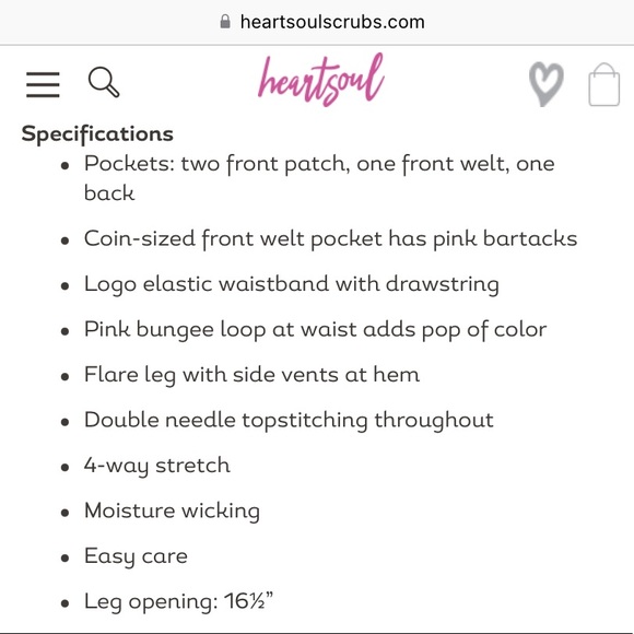 NWT HEARTSOUL Low Rise Drawstring Flare Leg Pants Contemporary Pewter 20110 PEWH - Picture 3 of 16